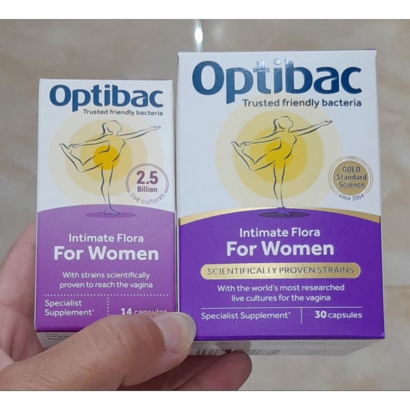 [TEM PHỤ] MEN VI SINH OPTIBAC PROBIOTICS TÍM 14V, 30V và 90V