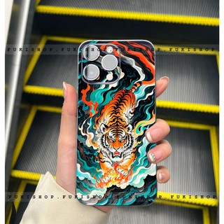 Miếng dán Skin Mặt lưng Sau full viền Hổ Dành Cho 16 pro max 15 pro max 14 pro max 13 pro max 12 pro max 11 pro max
