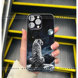 Miếng dán Skin Mặt lưng Sau full viền Hổ Dành Cho 16 pro max 15 pro max 14 pro max 13 pro max 12 pro max 11 pro max