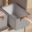 HỘP ĐỰNG BẢO QUẢN ĐỒ DÙNG LUÔN KHÔ THOÁNG - Hộp Vải Khung Sắt Chống Ẩm,Hộp Vải Có Đế Lót Thiết Kế Gấp Gọn Tiện Dụng
