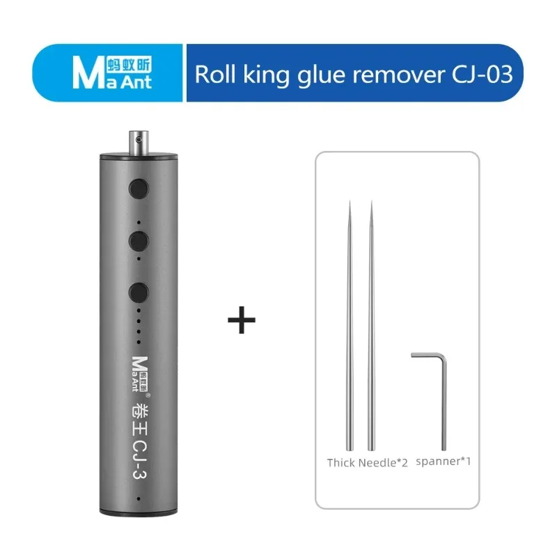 Máy cuốn keo vệ sinh keo màn hình, khung viền, pin và keo thừa sửa chữa điện thoại MAANT CJ-3