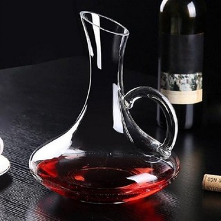 Decanter, Bình thở rượu vang cao cấp, hàng đẹp, thuỷ tinh trong veo