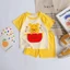 Bộ Cộc Tay THUN LẠNH hoạ tiết tai gấu 3D dễ thương chất thun lạnh cho bé mềm thoáng khí - Mã MS99