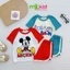 Bộ Cộc Tay THUN LẠNH hoạ tiết tai gấu 3D dễ thương chất thun lạnh cho bé mềm thoáng khí - Mã MS99