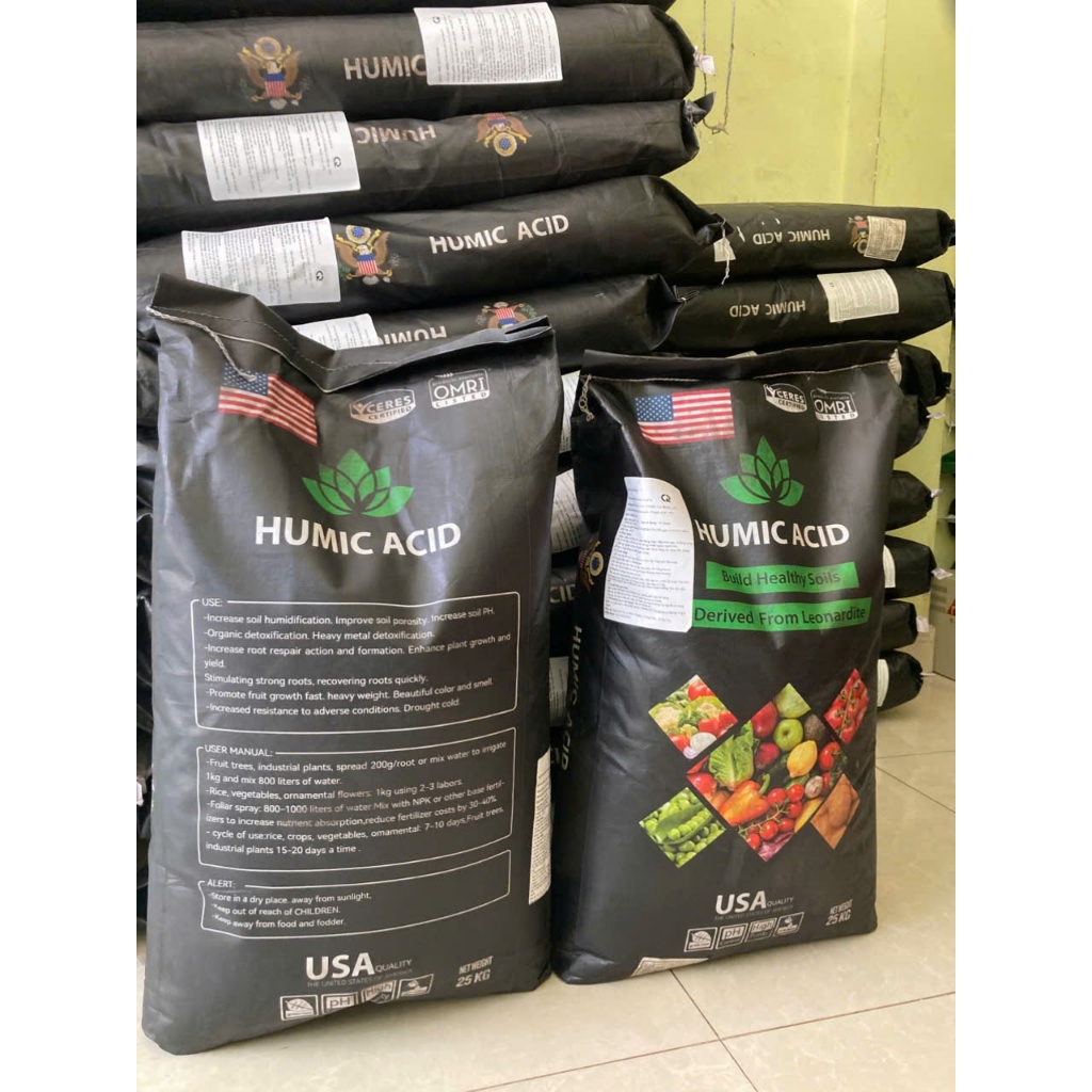 HUMIC [DẠNG MIỄNG] Phân Bón Kích Rễ Mỹ - USA, Canada Nhập Khẩu Kích Ra ...