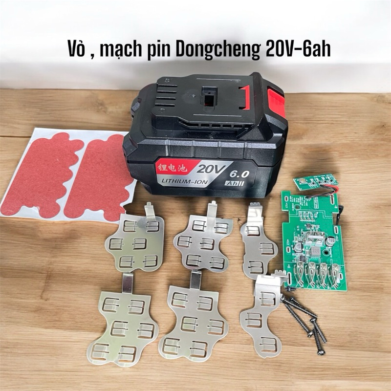 Vỏ mạch pin Dongcheng 20V-6ah | Shopee Việt Nam