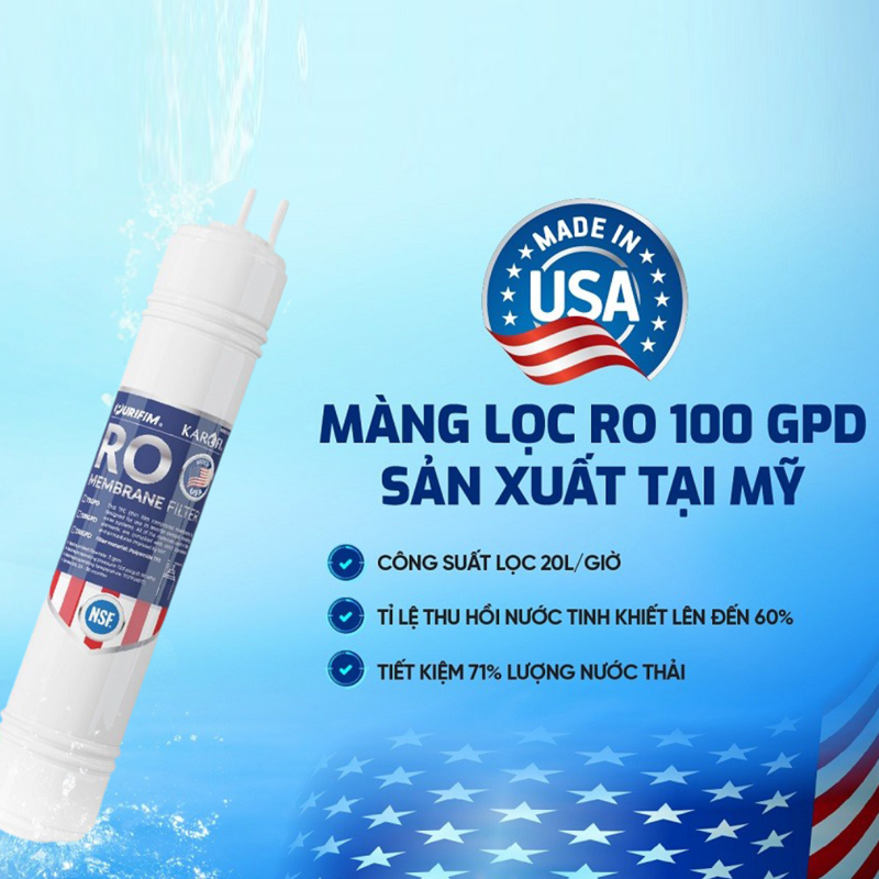 Ảnh Màng lọc nước Karofi số 4 Màng RO PURIFIM - USA 3