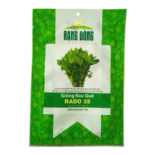 Hạt giống Rau Húng Quế Lá To RADO 25 - Gói 10g
