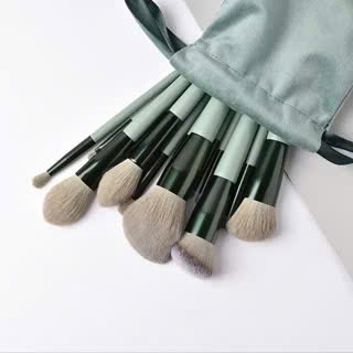 Set Cọ Trang Điểm Chuyên Nghiệp Lông Dày Mịn,Cọ Make Up Đựng Túi Zip Tiện Lợi - CỌ TRANG ĐIỂM LÔNG MỊN THIẾT KẾ CUTE
