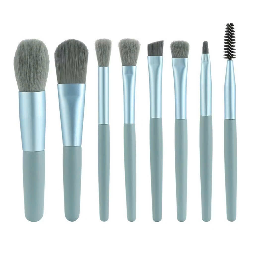 Set Cọ Trang Điểm Chuyên Nghiệp Lông Dày Mịn,Cọ Make Up Đựng Túi Zip Tiện Lợi - CỌ TRANG ĐIỂM LÔNG MỊN THIẾT KẾ CUTE