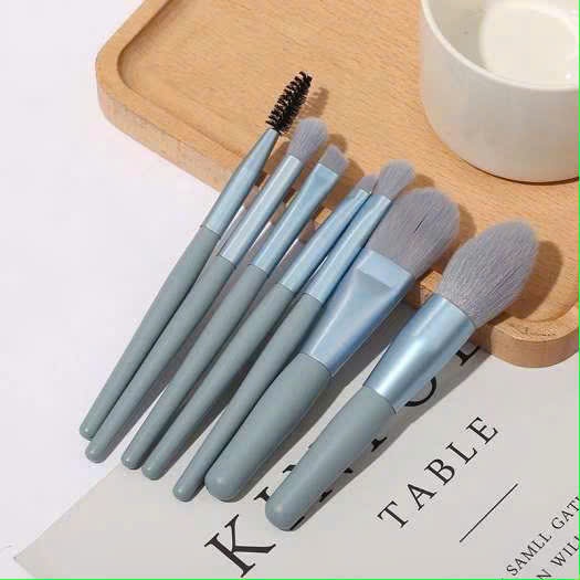 Set Cọ Trang Điểm Chuyên Nghiệp Lông Dày Mịn,Cọ Make Up Đựng Túi Zip Tiện Lợi - CỌ TRANG ĐIỂM LÔNG MỊN THIẾT KẾ CUTE