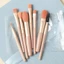 Cọ Trang Điểm Lông Mịn Thiết Kế Cute,Set Cọ Trang Điểm Chuyên Nghiệp Lông Dày Mịn - CỌ MAKE UP ĐỰNG TÚI ZIP TIỆN LỢI