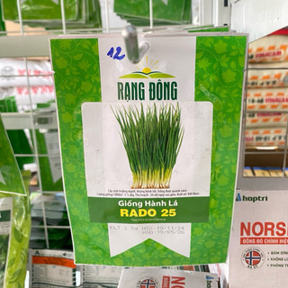 Hạt giống Hành Lá Rado 25 rau gia vị - Gói 2,5g