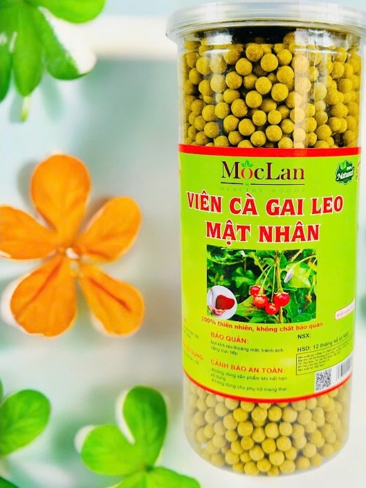 Ảnh Viên Cà Gai Leo Mật Ong Rừng Mộc Lan Hộp 500g, 250g 1