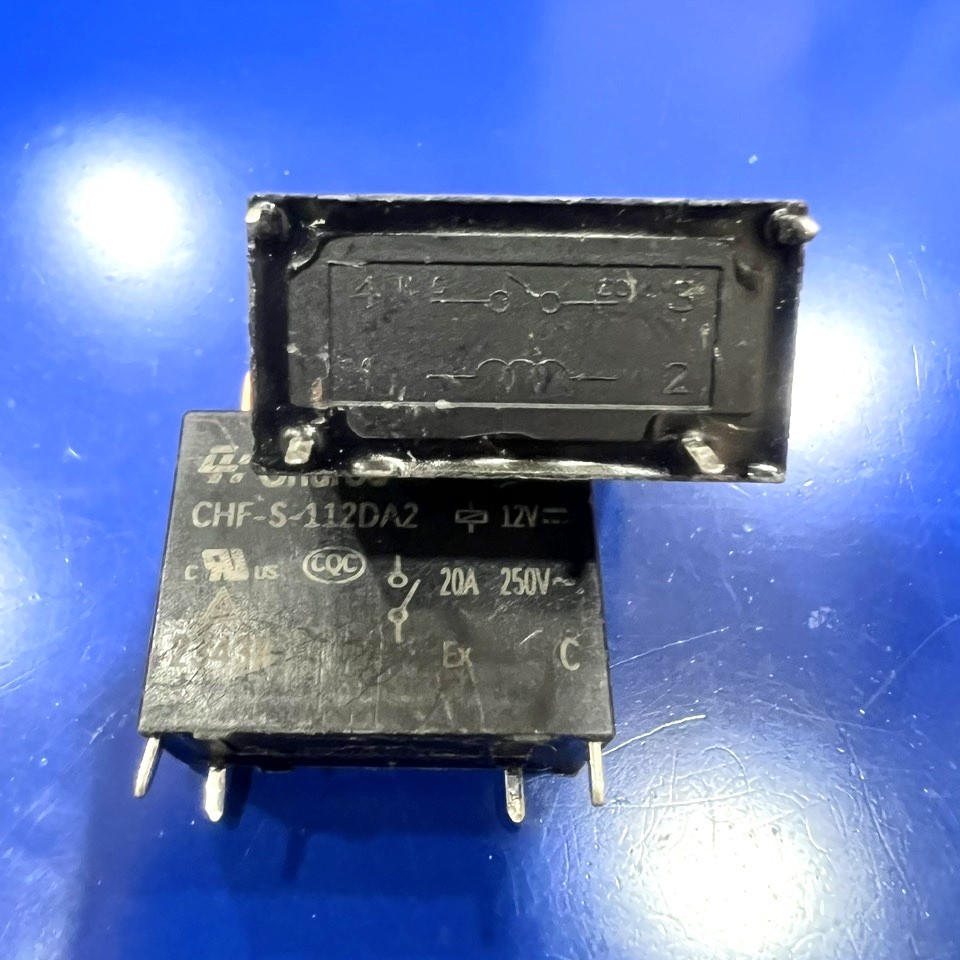 CHF-V-112DA2 Relais 12V – 5 Stück, 20A, Wasserdi Produktbild-Vorschau 2