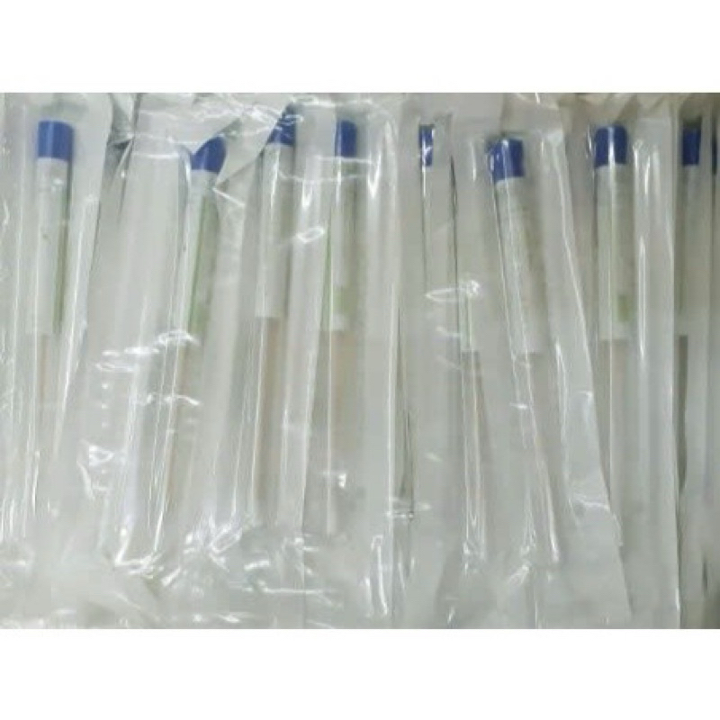 Bịch 100 Que gòn thân gổ lấy mẫu ,que lấy bệnh phẩm đóng gói đảm bảo vệ sinh và thuận tiện sử dụng.