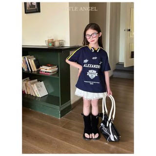 [B&G] Sét váy áo cotton phối chân váy ren mùa hè cho bé gái từ 12-45kg(2-12 tuổi)