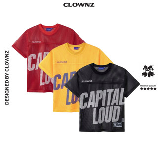 Áo phông ClownZ Boxy Mesh T-shirt Capital áo đẹp cổ tròn vải mesh cao cấp áo thun nam nữ unisex
