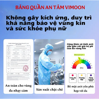 COMBO 3 GÓI (96 miếng) Băng Vệ Sinh Dạng Quần VIMOON - Quần Điều Hoà