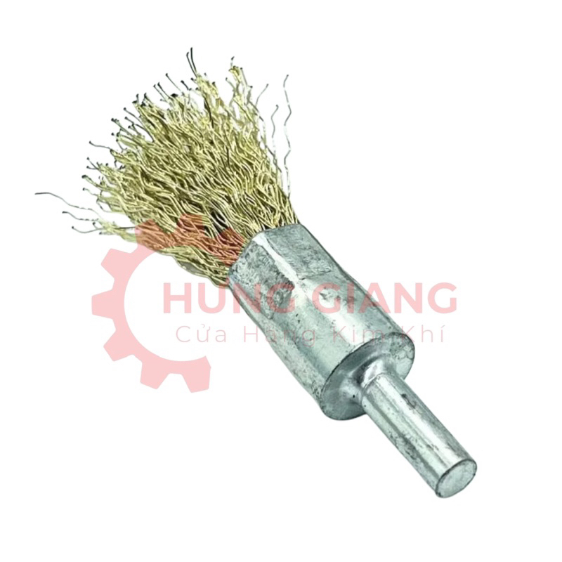 Chổi Đánh Rỉ Sét, Chổi Cước Chà Sắt Kim Loại Đánh Rỉ 16mm