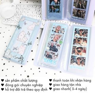 Collect Book Sổ Đựng Ảnh Album Photobooth Card Dài Độc Đáo Timo VPBL29