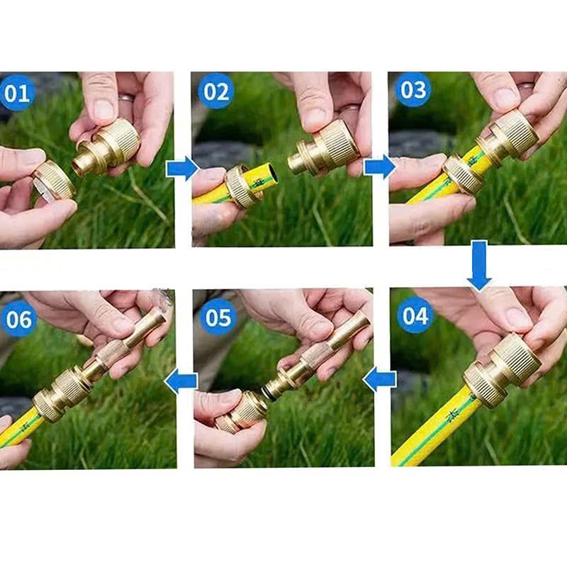 Vòi Phun Áp Lực Mạnh Combo 2 Món Tiện Lợi,Đầu Vòi Xịt Tăng Áp Tiện Lợi - SÚNG XỊT NƯỚC ĐA NĂNG RỬA XE CHUYÊN DỤNG