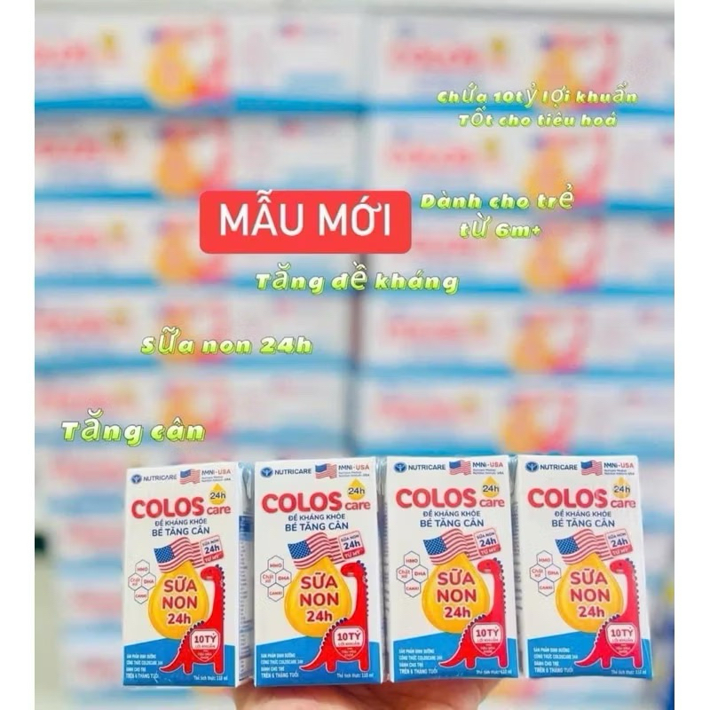 {Hot} Sữa non Colos care pha sẵn 110ml cho bé