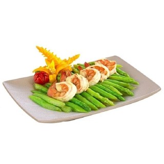 Đĩa chữ nhật  Vân Gỗ 4 cỡ nhựa phíp Melamine cho nhà hàng, quán lẩu, nướng đẹp