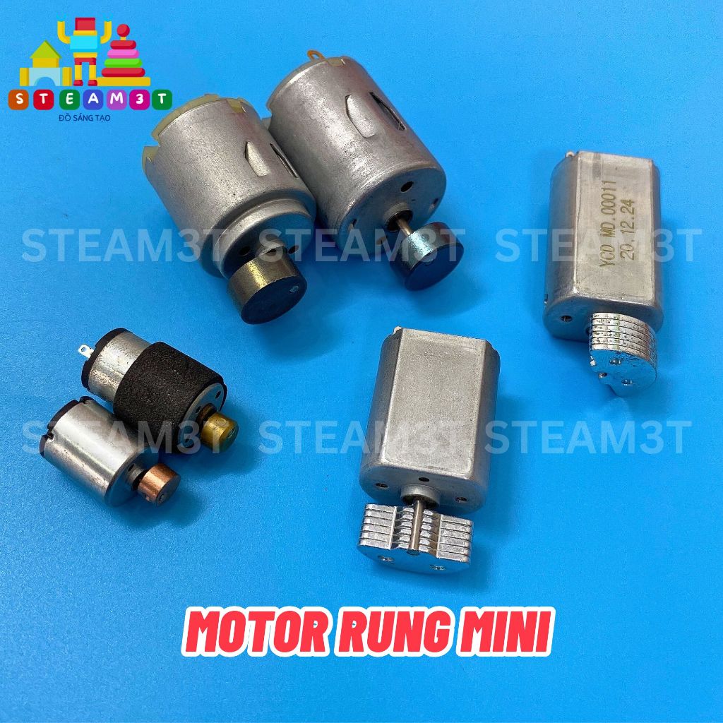 Động cơ rung mini, Motor rung 3V 6V 12V - Nhiều Mẫu Mã Lựa Chọn - Thích ...