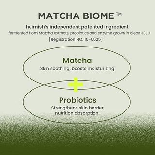 Sữa rửa mặt thuần chay HEIMISH Matcha Biome Amino Acne Cleansing Foam 150g