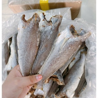 Khô cá đù mặn cà mau size 15 - 20 con/1kg có nhiều phân hệ cho cả nhà mua tiện lợi.