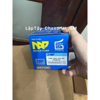 Bơm nước làm mát động cơ lacetti CDX, SE, Cruze LTZ, orlando hãng NAP 25195119