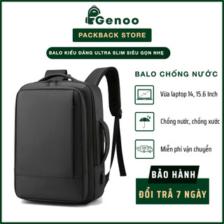 Balo Đựng Laptop Công Sở, Đựng Laptop 13, 14, 15,6 Inch Nhà GENBAG, Dòng Balo Doanh Nhân, Đi Làm