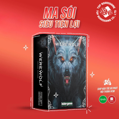 Bài MA SÓI việt hóa, CHẤT GIẤY DÀY- siêu tiện lợi.