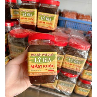 Mắm ruốc Lý Gia hộp 200gram và 400gram đặc sản Phú Quốc được lựa chọn từng con ruốc tươi ngon nhất.