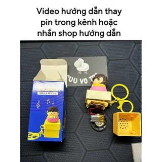 Móc Khoá Ông Phật Âm Thanh Tiếng Việt - Ai Người Chửi Mắng Thì Ta Giả Điếc -Thay pin- quà tặng