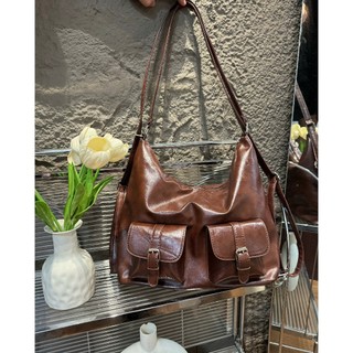 Túi tote Nữ Da PU - Túi Đeo Chéo Balo 2 Trong 1 - Phong Cách Vintage - Túi Đi Làm, Đi Chơi,  TXN076