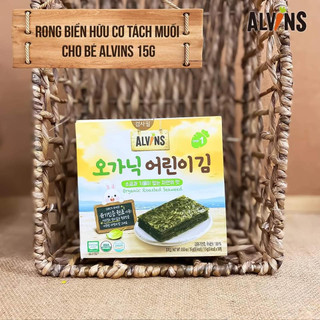 Rong Biển Hữu Cơ Tách Muối Alvins 15g - Xanhsam Natural & Organic