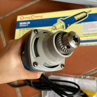 MÁY MÀI KHUÔN 260W DONGCHENG DSJ04-25 - máy khoan thẳng đầu măng ranh 6mm