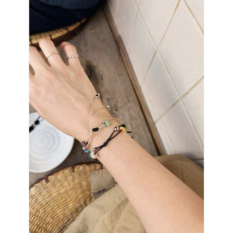Vòng tay Zoro - vòng tay đá mặt trăng nhiều màu mix charm freesize tuỳ chỉnh kích thước