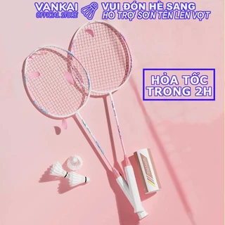 Vợt cầu lông đã đan lưới Wavaw màu đẹp khung nhẹ siêu bền giá tốt nhất thị trường