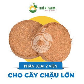 Viên nén trồng cây hữu cơ THIỆN FARM giàu dinh dưỡng, tiện lợi, trồng cây ăn trái rau hoa, nặng 500g