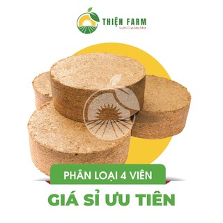 Viên nén trồng cây hữu cơ THIỆN FARM giàu dinh dưỡng, tiện lợi, trồng cây ăn trái rau hoa, nặng 500g
