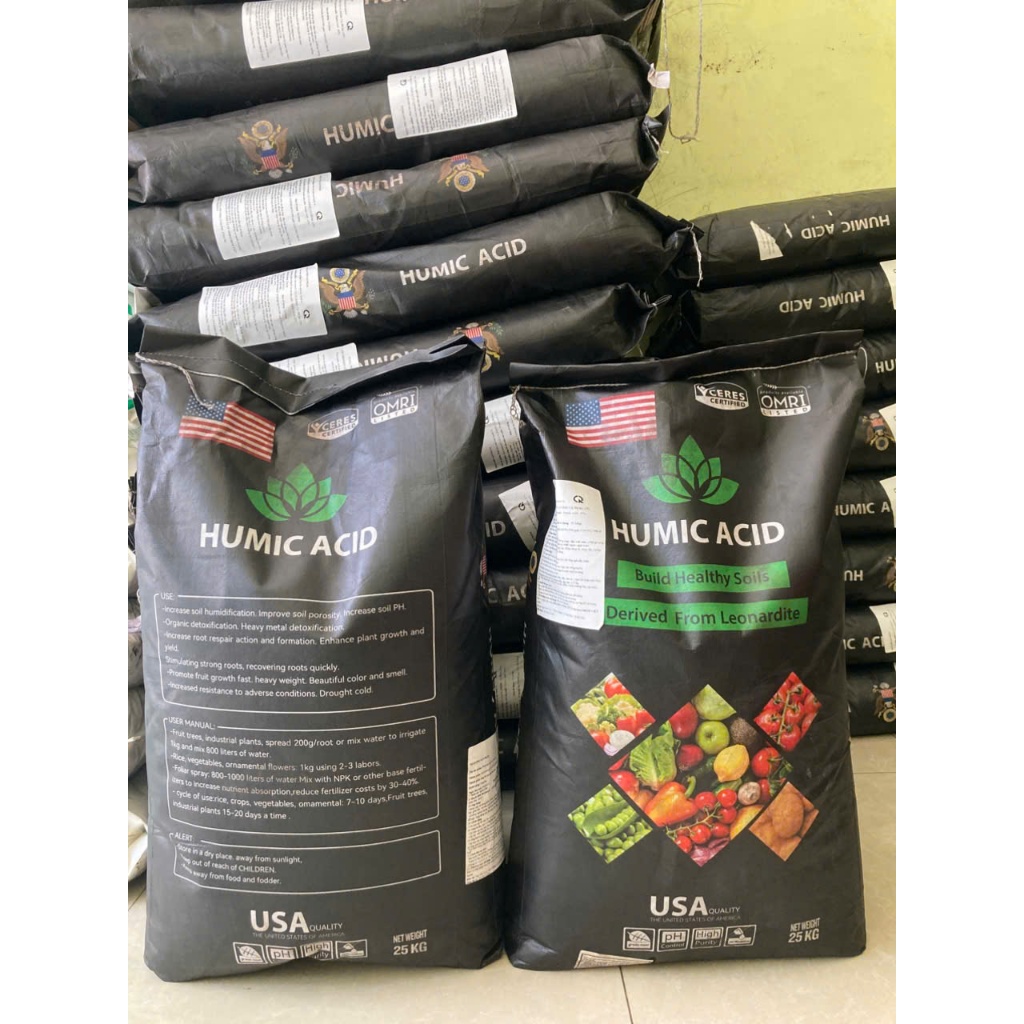 HUMIC [DẠNG BỘT, MIỄNG] Phân Bón Kích Rễ Mỹ - USA, Canada Nhập Khẩu ...