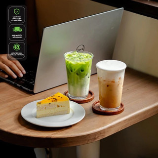 Cốc thuỷ tinh miệng loe [HOT] phong cách Hàn - Uống cafe, trà, nước ép, decoro decor quán cafe, nhà hàng