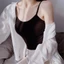 Áo Hai Dây Thông Minh Có Đệm Ngực SYLINEY Chất Cotton Lụa Mát Co Giãn, Nâng Vòng 1 - 2ST