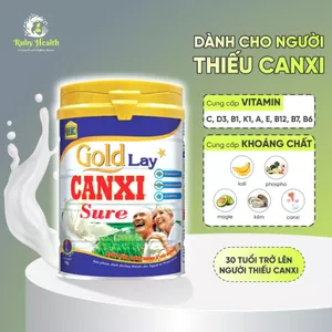 Sữa Goldlay Canxi 900g Ngừa Loãng Xương Dành Cho Người Già (Có Quà Tặng)