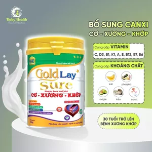 Sữa Xương Khớp Goldlay 900g dành cho Người Già, Người Loãng Xương (Có Quà Tặng)