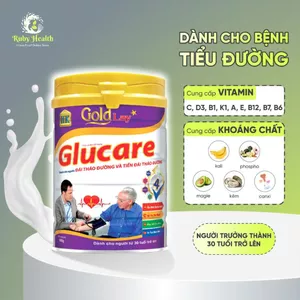 Sữa Tiểu Đường Goldlay Glucare 900g - Dành Cho Người Đái Tháo Đường (Quà Tặng)