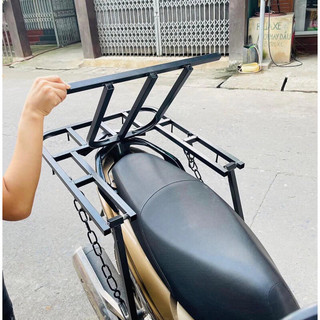 Baga chở hàng 250330051 loại xe máy,mở cốp xe thuận tiện , sơn tĩnh điện,phù hợp nhiều mẫu xe